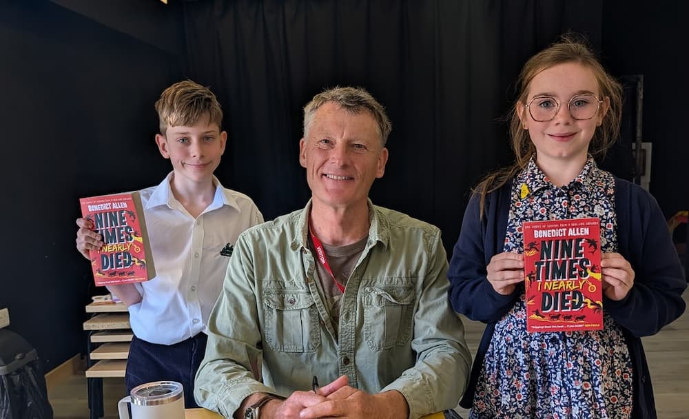 Explorer Benedict Allen Visits Churcher’s College Junior School
